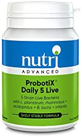 Metagenics ProbotiX Daily 5 Live Bacteria - Travel Friendly Supplement - Multi-Strain Formula - 30 Capsules