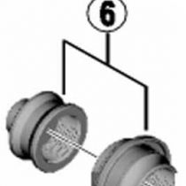 SHIMANO FH-M785 Rear Hub Cone, Grey, One Size