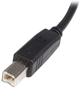 StarTech.com 2m USB 2.0 A to B Cable - M/M - 2 Meter USB Printer Cable Cord (USB2HAB2M), Black - Image 4