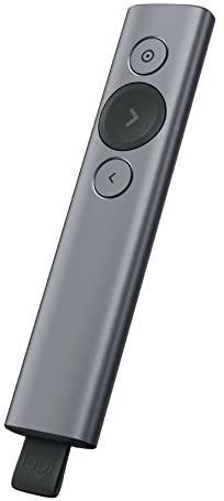 Logitech Spotlight Presentation Remote, Advanced Digital Highlighting with Bluetooth, Universal Presenter Clicker