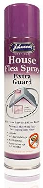Johnson's Extra Guard House Flea Spray, 400 ml, Clear, 400 ml (Pack of 1)