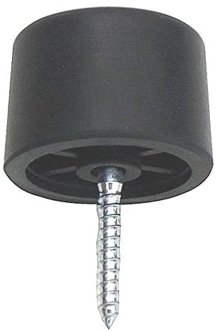 2 x Black 30mm rubber door stops door / wall protectors by Swish, 3 cm - Image 2