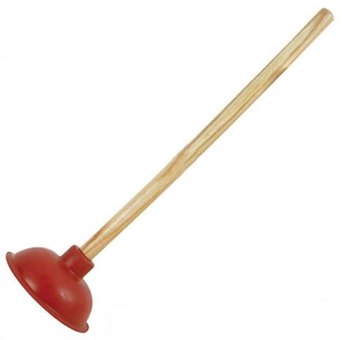 Silverline Sink Plunger 140 x 24mm (633581), Multi-coloured, 140 x 22 mm