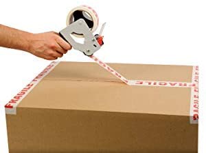 Packatape Fragile Packing Tape for Parcels and Boxes, Heavy Duty Fragile Packaging Tape Provides a Strong - Image 4