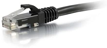 C2G 83408 2M BLACK CAT6 Ethernet Gigabit Lan Network Cable (RJ45) Patch cable, UTP, compatible with CAT.5, CAT.5e and CAT.7 - Image 2