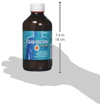 Gaviscon Peppermint Liquid 600 ml, Fast-Acting Heartburn, Indigestion, Acid Reflux, and Nausea Relief - Image 4
