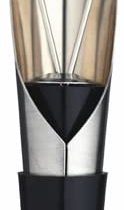 BarCraft 2-in-1 Wine Bottle Stopper Pourer, Stainless Steel, Silver, 8 x 2 cm