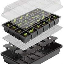 Britten & James Seed Starter Kit - 24-cell Seed Tray, Platform, Matting & Cover