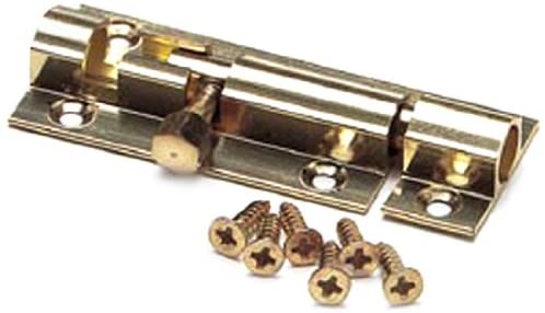 Merriway® BH01168 Surface Slip Brass Door Bolts, 150 mm (6 inch)