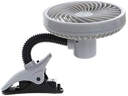 Dreambaby Pram Fan, Caged Stroller Fan for Babies, Adjustable Clip-On Fan - Image 4