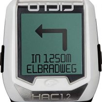 CicloSport Unisex_Adult HAC 1.2 Bicycle Computer, White, Standard Size