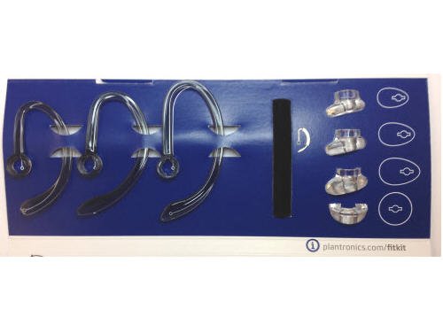 Plantronics 84604-01 Spare Fit Kit Earbuds for WH500/W440/W740/W745, Transparent