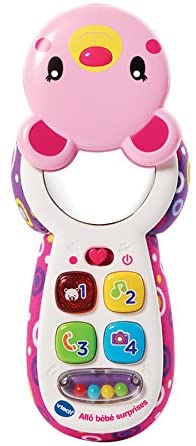 VTech 502755 Baby Allô Surprise Kid Pink - Image 2