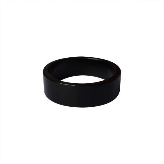 Yuauy Bicycle Headset Stem Washer Spacer 2/3/5mm and 10mm x 3pcs Fits 1-1/8" (28.8mm) heads steerer tubes for MTB Road Bike Aluminium Alloy Black - Image 2