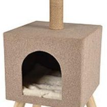 Flamingo 560554 Scandi Cat Scratching Post House