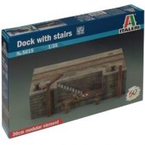 Italeri Models Dock with Stairs Kit (1/35 Scale)