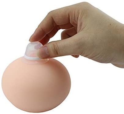 TONGKUN Inverted Nipple Latch On Difficulties Ultra Corrector Nipple Shield 35mm 100% Medical Silicone Breastfeeding Assistance with Carring Case-2 Count - Image 2