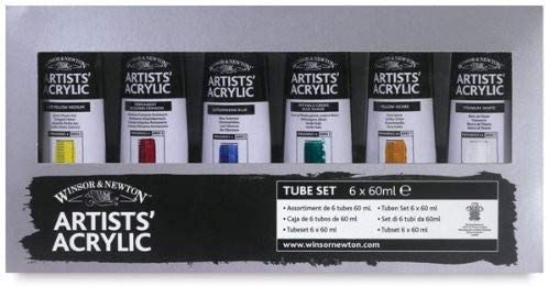Winsor and Newton Artists Acrylic Paint Starter (12 x 20 ml), 12 colours - tube set of 20 ml, 240 ml (Pack of 1) - Image 4