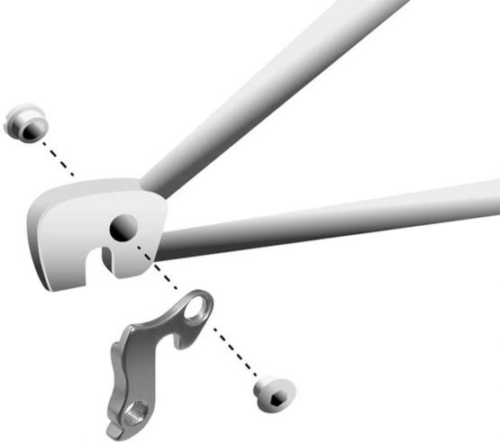 Marwi Unisex G Hanger GH-011 M8x0.75 Screw, Silver - Image 4