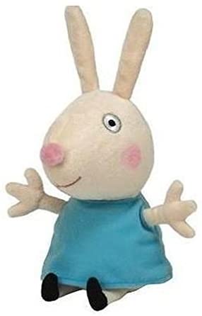 TY 46140 Beanie - Rebecca Rabbit from Peppa Pig, Multicolored, pequeño