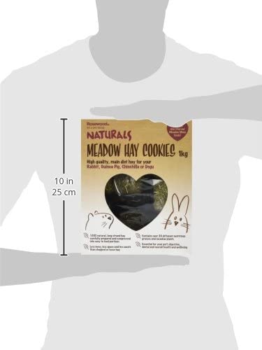 Rosewood Naturals Meadow Hay Cookies 1kg, Healthy Small Animal Treats for Rabbits Guinea Pigs, Chinchillas & Degus - Image 3