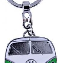 Brisa VW Collection - Volkswagen Hippie Bus T1 Camper Van Key Ring Chain in Embossed Gift Tin, Gift Idea/Fan Souvenir/Retro Vintage Product (Enamel/Chrome)