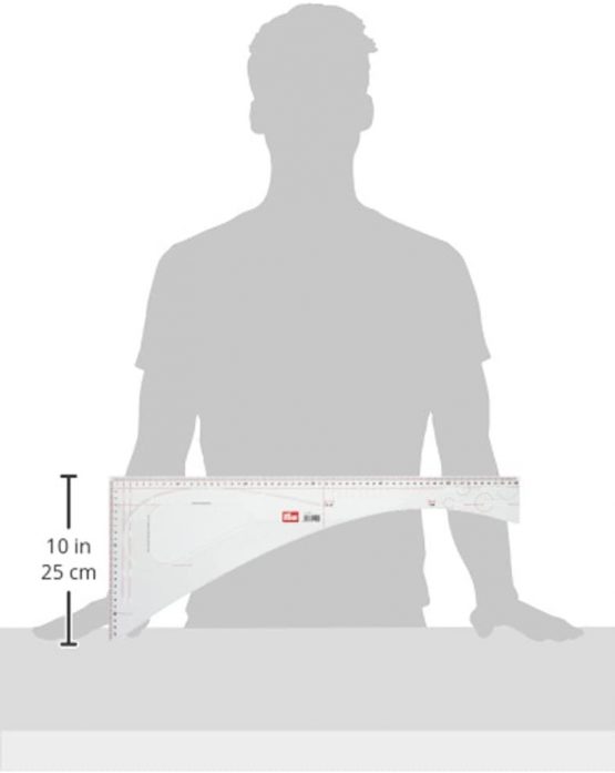 Prym Dressmaker's Ruler, 20 x 24.5 x 0.16 cm - Image 4