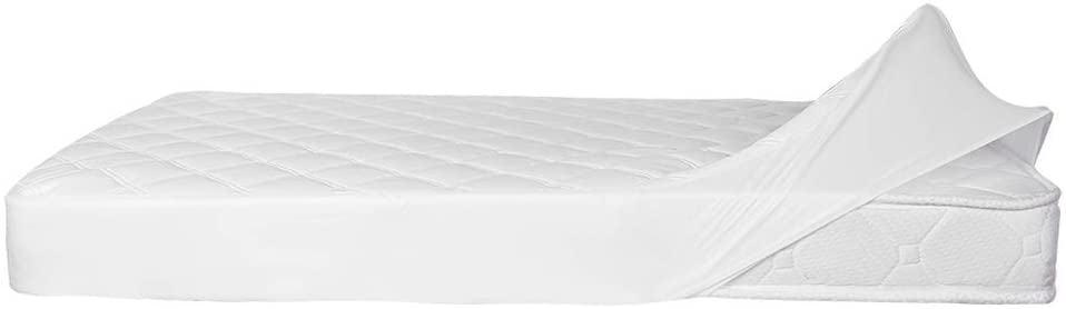 Yoofoss Waterproof Baby Mattress Protector 70 x 140 cm Adjustable Fitted Sheet Removable and Washable for Cot Bed