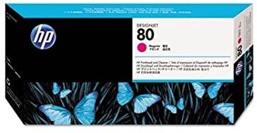 HP Original C4822A Print Head + Cleaner No 80 Magta, 1