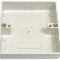 rhinocables Ethernet Back Box for Faceplate, Fits Wall Plate for Ethernet Cable Networking Sockets (32mm, Single Gang Size)