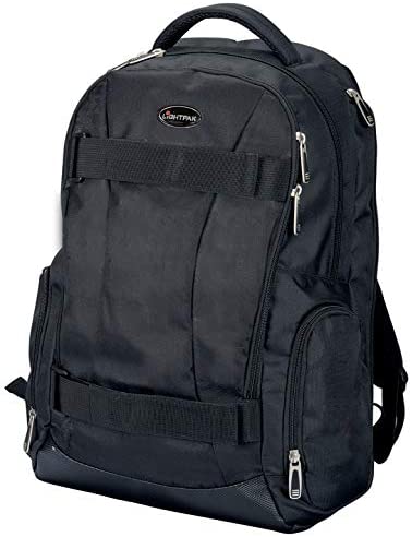 Fanatic Hawk Padded Nylon Backpack for 17 inch Laptop - Black, Black (Schwarz), 46 Centimeters - Image 3