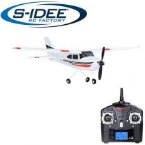 s-idee 01506 Flugzeug Cessna F949 ferngesteuert mit 2.4 Ghz Technik mit Lipo Akku