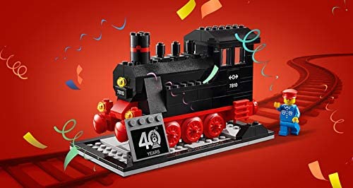 LEGO Iconic 40 Years of LEGO® Trains 40370, Black - Image 4
