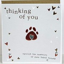 Molly Mae Loss of Dog Sympathy Cards (CB67)