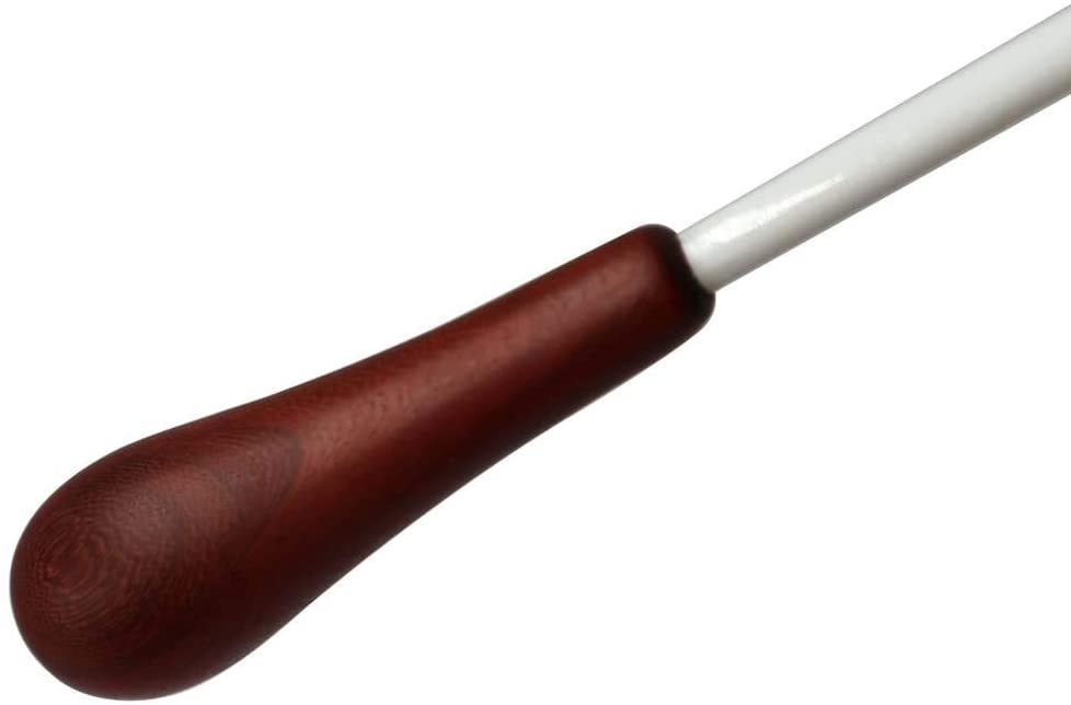 MOREYES Music Baton Orchestra Baton Band Conducting Baton with Tube Sleeve (wood Handle), Rosewood Handle - Image 4