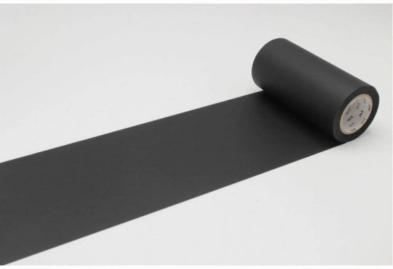 MT Casa Basic 100 mm Washi Masking Tape - Matte Black