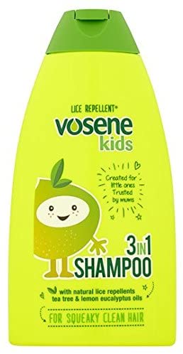 Vosene Kids 3In1 Shampoo 250Ml (Packaging May Vary), green, 250 ml (Pack of 1)