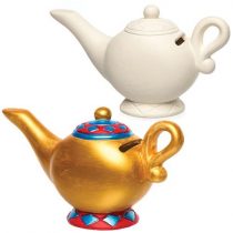Genie Lamp Ceramic Coin Banks (Box of 2)