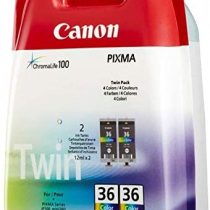 Canon CLI36 Ink Cartridge Twin Pack