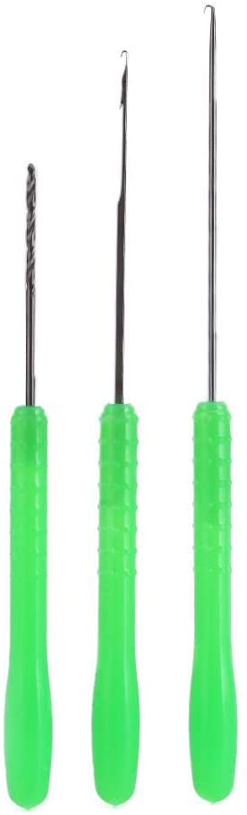 Zerone 3 in 1 Baiting Needle Tool Gr, Silver, Green, M