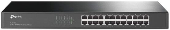 TP-Link 24-Port 10/100Mbps Unmanaged Ethernet Switch, 19-inch Rack-Mount, Steel Case(TL-SF1024) - Image 2