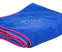 Martin Cox Car Drying Towel Cloth BLUE Microfibre Extra Large 60 x 90cm Trade Quality