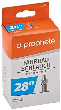 Prophete Bicycle Inner Tube Prophets 0183 Bicycle Inner Tube, Black, L - Image 2