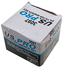 US PRO Professional 2 Piece Three Leg 1/2" Drive Oil Filter Wrench Set B3097, Polished - Image 2