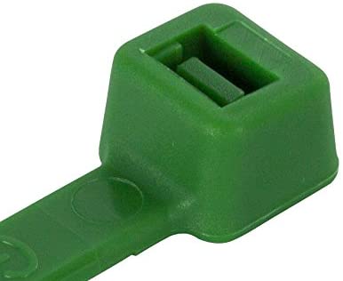 Gocableties Green Cable Ties, 200mm x 4.8mm, Pack of 100, 8" Premium Nylon Zip Ties, Multi-Purpose Plastic Tie Wraps - Image 4