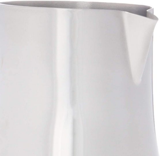 De'Longhi DLSC060 ECO 311.W / BK / R / B milk jug, 18/8 stainless steel, 350 ml - Image 3