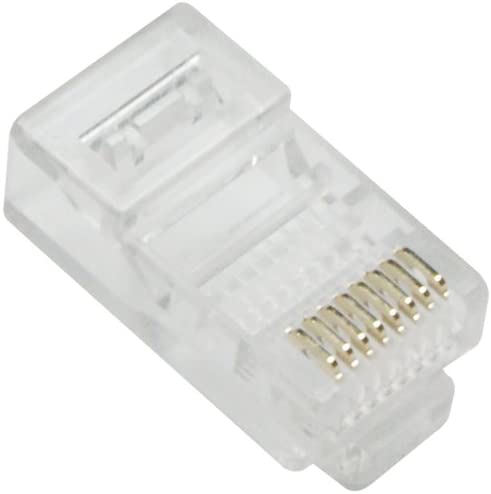 Metronic 495281 10 x RJ45 Connector - Parent ASIN, white