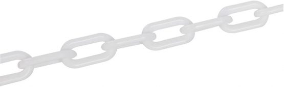 Fixman 568185 Plastic Chain 6 mm x 5m White