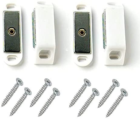 Merriway® BH00394 (2 Pcs) Heavy Duty Magnetic Cupboard Cabinet Door Catches