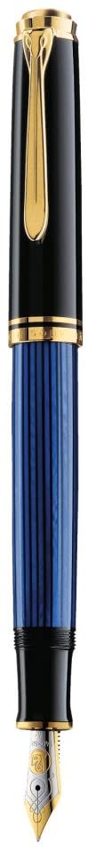 Pelikan M600 Fountain Pen M Premium Plume Noir/Bleu